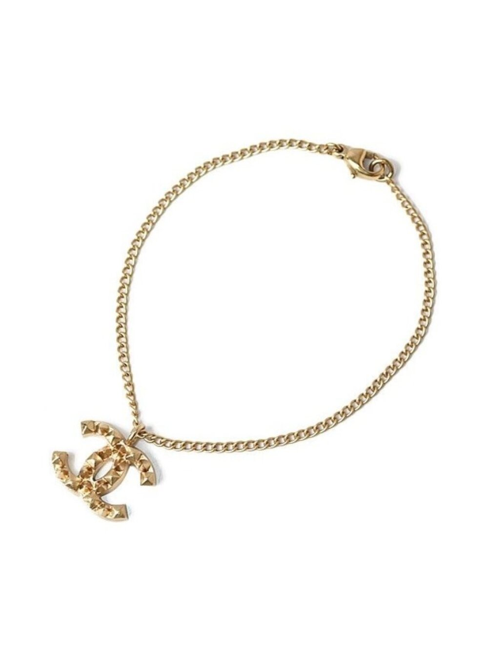 Chanel Bangle Bracelet Coco Mark Studs